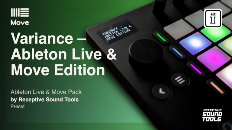 variance ableton live & move edition by receptive sound tools