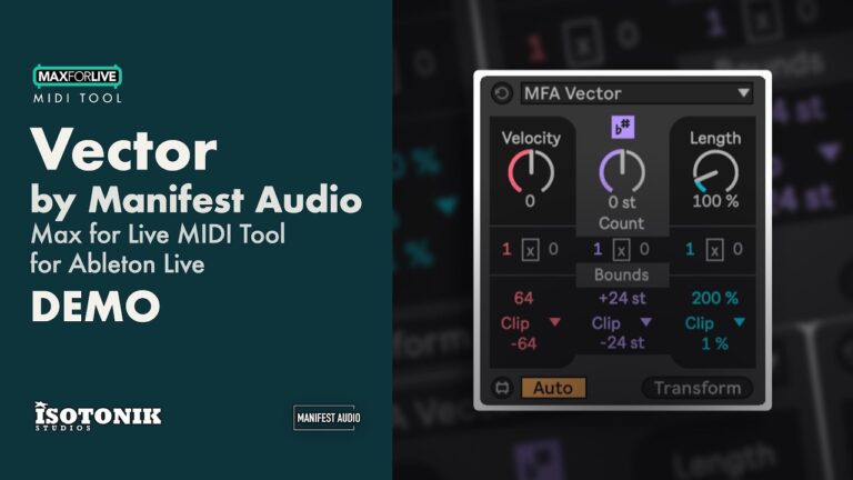 midi toolset 002 by manifest audio