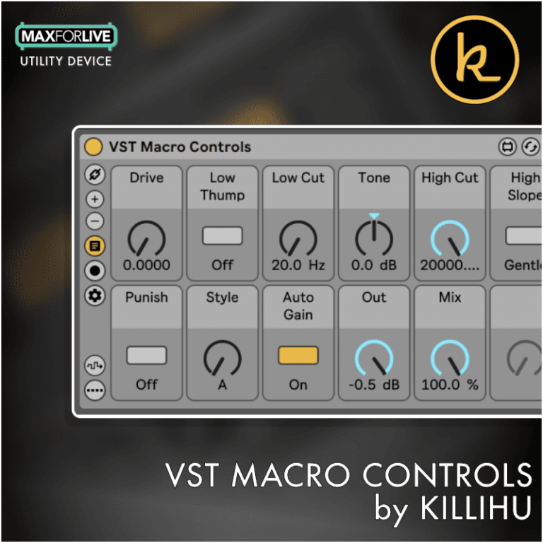 vst macro controls by killihu