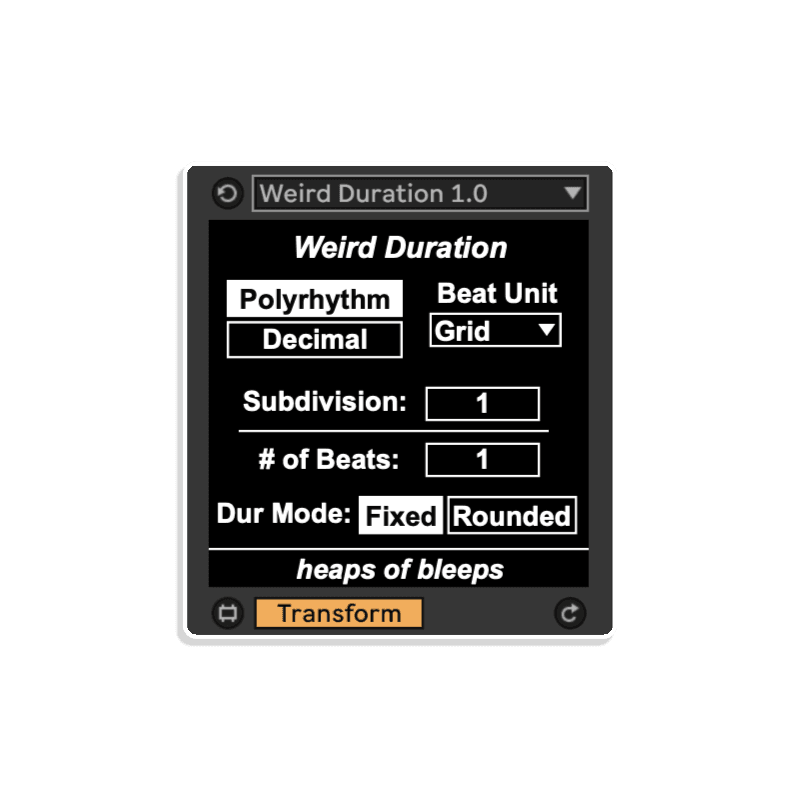 heap midi tools one by heaps of bleeps