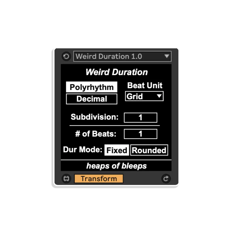 heap midi tools one by heaps of bleeps