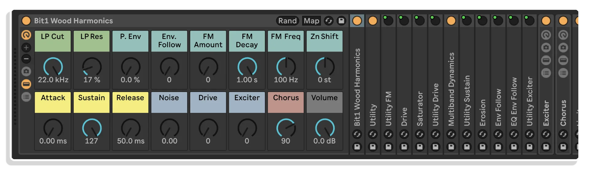bit one by cluster sound